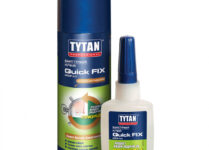 Клей цианакрилатный двухкомпонентный для МДФ Tytan Quick Fix 400 мл+100 мл
