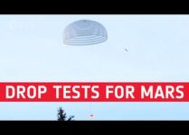 Европейское космическое агентство испытывает парашют марсохода. Есть видео