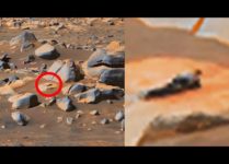 Инопланетянин отдыхает на Марсе? Новая фотография НАСА разжигает воображение исследователей НЛО (видео)
