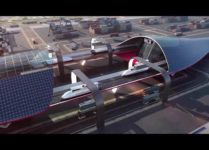 Так должен выглядеть «грузовой вокзал» для поездов Hyperloop. Проект впечатляет (видео)