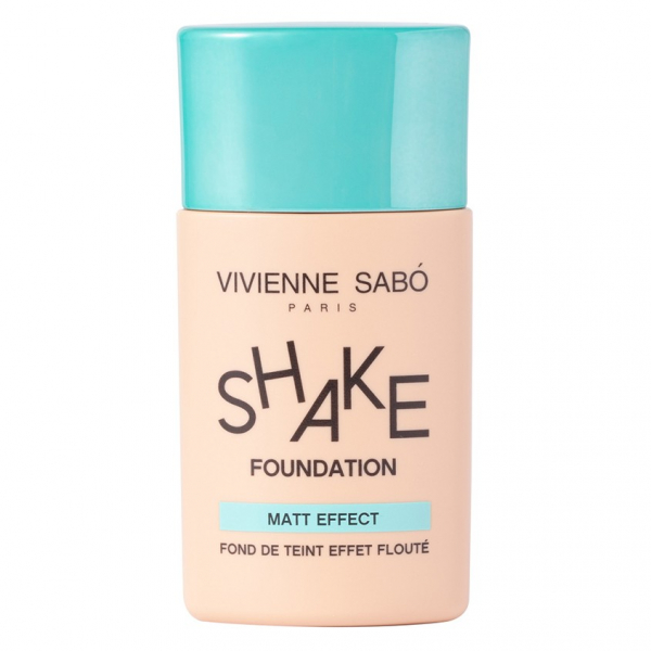 Крем тональный для лица `VIVIENNE SABO` SHAKE FOUNDATION MATT матирующий тон 04